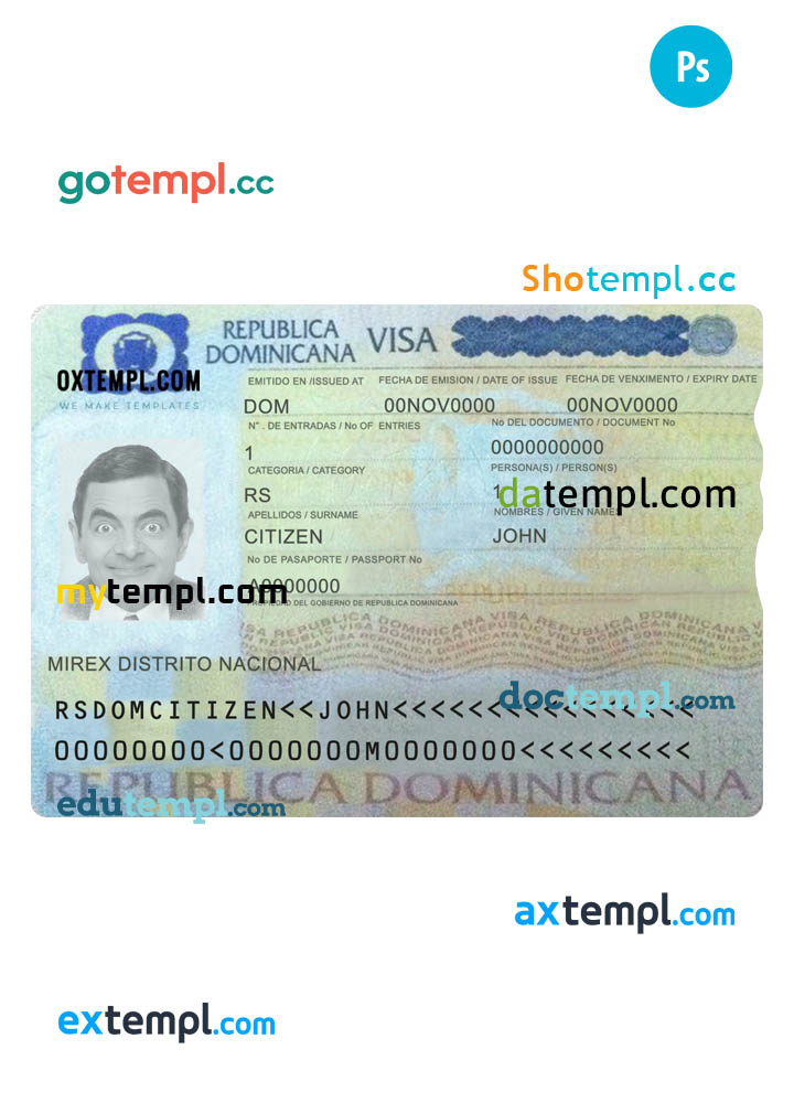 Dominican Republic travel visa